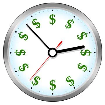 Time is money Stock Illustration