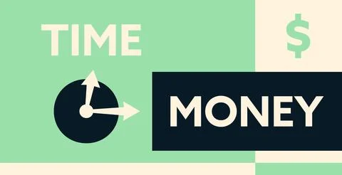 Time is money Stock Illustration