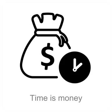 Time is money Stock Illustration