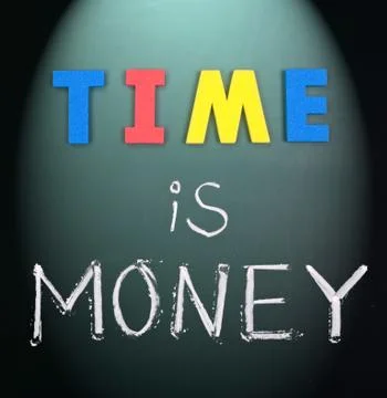 Time is money Fotos Stock