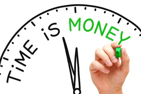 Time is money 写真素材