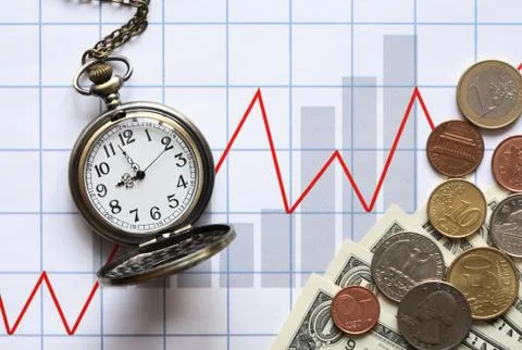 Time is money Stock Photos