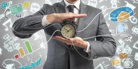 Time is money Foto stock