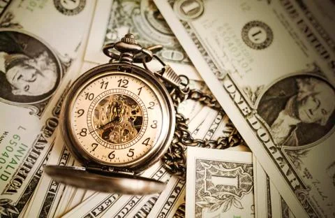 Time is money Stock Photos