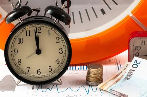 Time is money Stock Photos