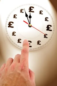 Time is money Stock Photos