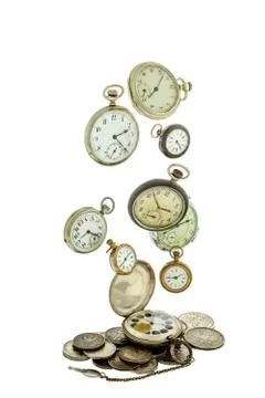 Time is money. Foto stock
