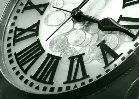 Time is money Stock Photos
