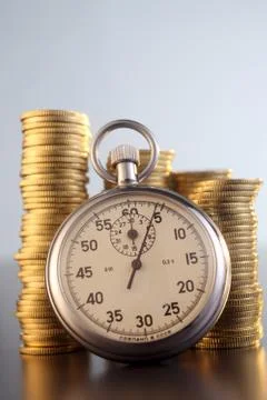 Time is money Stock Photos