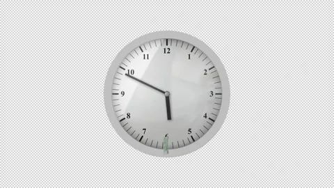 Time Is Money with transparent (alpha) background and euros flying Stock Footage 252033170