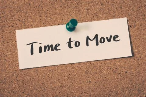 Time to Move Stock Illustration