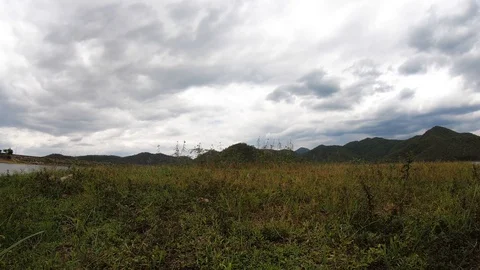 Time Movement of white clouds Stock Footage 111905292