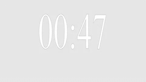 Time moving backward, time clock short video having black background Stock Footage 183613786