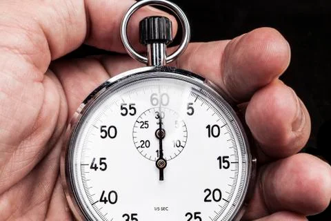 Time In My Hand Stock Photos