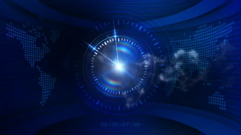 Time of news HD Stock Footage 646949