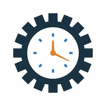 Time Optimization icon. Stock Illustration