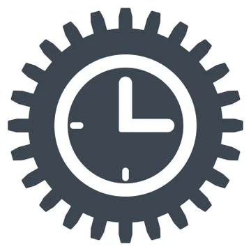 Time Options Icon Stock-Illustration