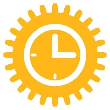 Time Options Icon Stock-Illustration