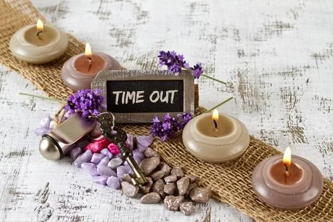 Time out concept Stock Photos