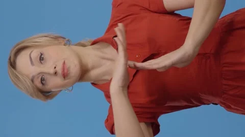 Time out gesture, break, doing symbol or sign with help of hands. Stock Footage 152020361