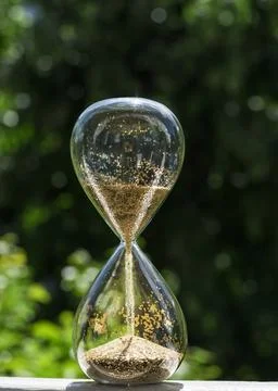 Time passes and does not forgive an.. Stock Photos