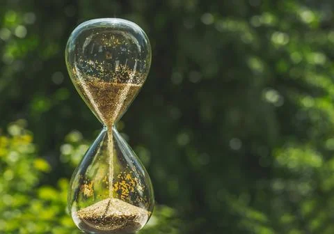 Time passes and does not forgive an.. Stock Photos