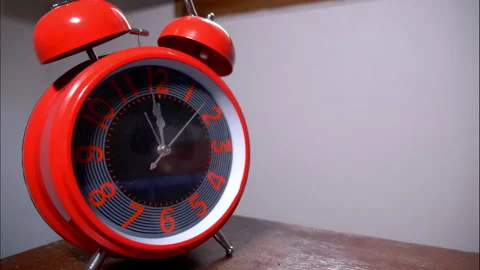 Time Passing Concept with Vintage Clock Showing Fast-Moving Hands on background Stock-Footage 336695160