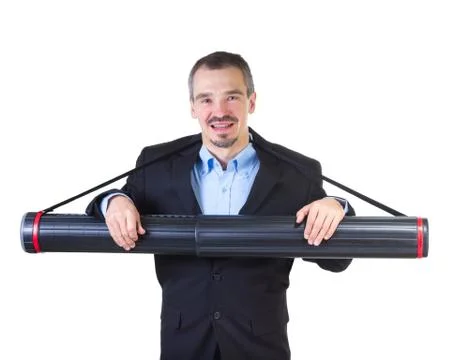 Time for presentation. Stock Photos