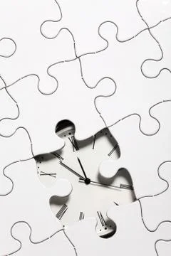 Time Puzzle Stock Photos