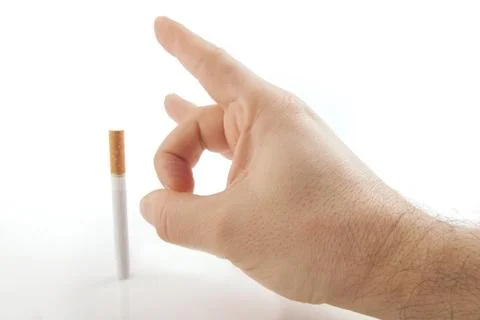Time to quit smoking Stock Photos