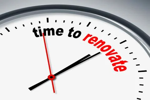 Time to renew Stock Illustration