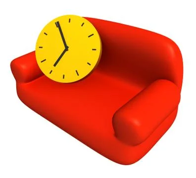 Time of rest Stock Illustration