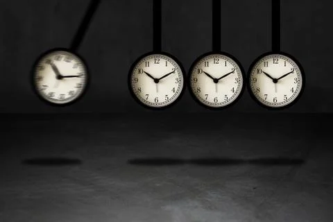 Time Running Concept Stock Photos
