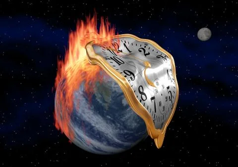 Time is running out. Stock Illustration