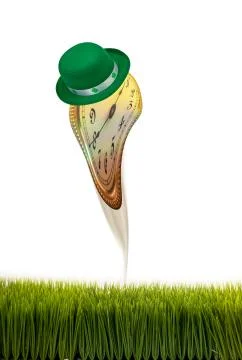 Time for Saint Patrick Day. Illustrazione stock