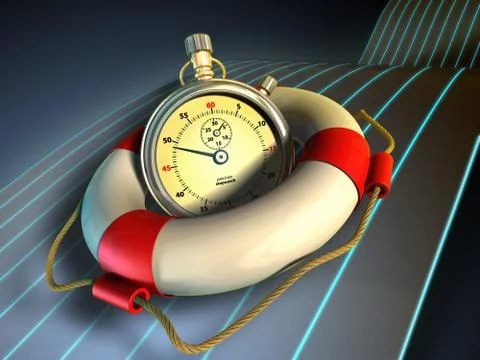 Time saving Stock Illustration