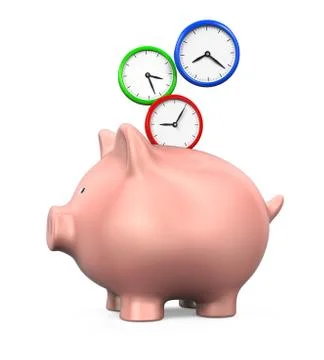 Time Saving Illustration Stock Illustration