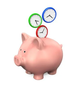 Time Saving Illustration Stock Illustration