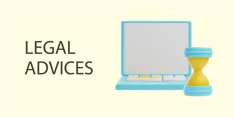 Time-sensitive legal services vector illustration Stock Illustration