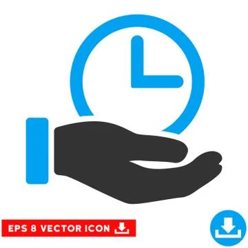Time Service Eps Vector Icon Stock-Illustration