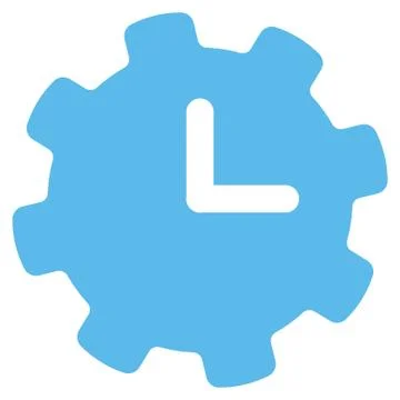 Time Settings icon Stock-Illustration