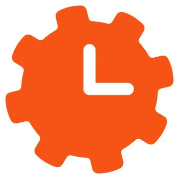 Time Settings icon Stock-Illustration