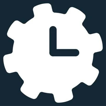 Time Settings icon Stock-Illustration