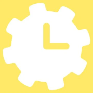 Time Settings icon Stock-Illustration