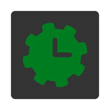 Time Settings icon Stock-Illustration