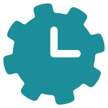Time Settings icon Stock-Illustration