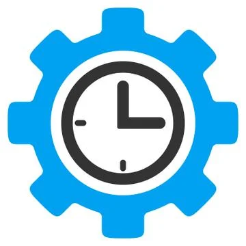 Time Setup Icon Stock Illustration