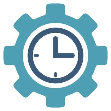 Time Setup Icon Stock Illustration