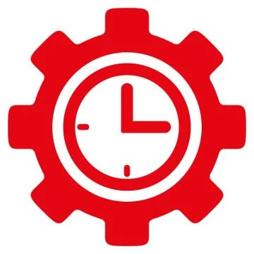 Time Setup Icon Stock Illustration