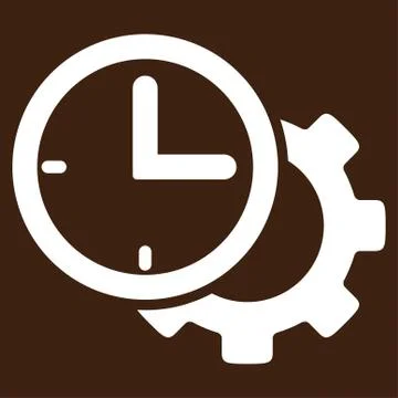 Time Setup Icon Stock-Illustration